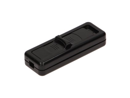 Comutator auto negru cu un singur pol