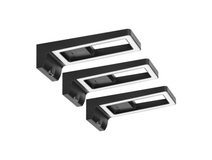 Iluminare LED sub dulap USB 3x3W cu touch