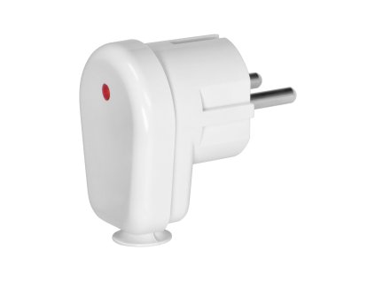 Adaptor unghiular cu priză 16A, alb