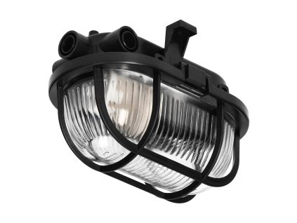 Lampă exterioară neagră IP54 cu soclu E27