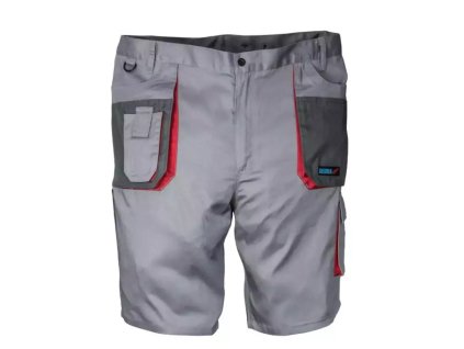 Pantaloni scurți de lucru mărimea M, gri, greutate 190 g/m2, 20% poliester 80% bumbac BH3ST-M (Farba Šedá, Veľkosť M / 50)