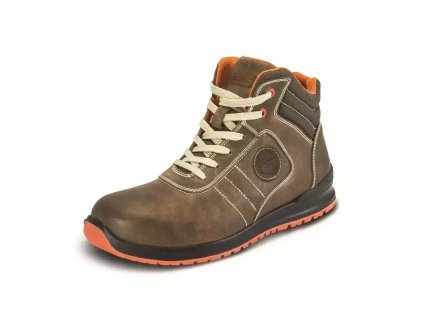 Pantofi de lucru DEDRA BH9T4VK-41 crazy horse, mărime:41, kat, S3 SRC, vârf compozit și branț din polimer BH9T4VK-41 (Veľkosť 41)