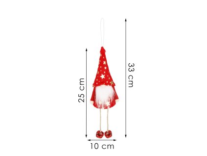 CA1274 ORNAMENT DE CRĂCIUN TROL 10,5 x 16,5 CM