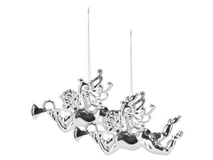 CA1067 DECORAȚIUNI DE CRĂCIUN 13X7,5X2 CM 2 BUC.