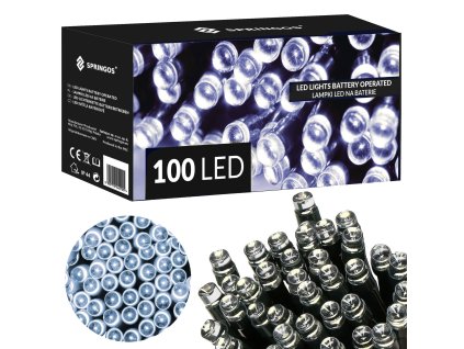 66940 cl4031 lampki led na baterie 100 led M0