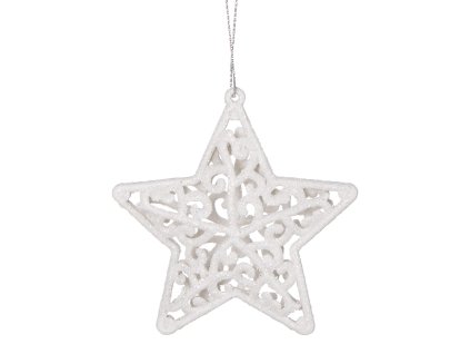 CA0038 DECORAȚIUNI DE CRĂCIUN STELUȚE 8X8 CM 2 BUC.