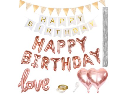 PS0035 SET DECORATIV PENTRU ZIUA DE NAȘTERE