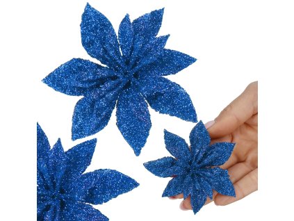 CA1239 DECORAȚIUNE DE CRĂCIUN POINSETTIA 15 CM