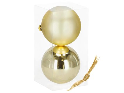 152539 ca1178 bombki choinkowe 15 cm 2 szt M0