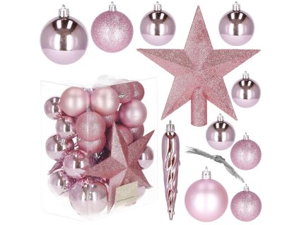 CA1145 SET DE GLOBURI DE CRĂCIUN 33 BUC.