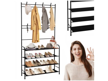 HA7458 CUIER PENTRU HAINE CU RAFT