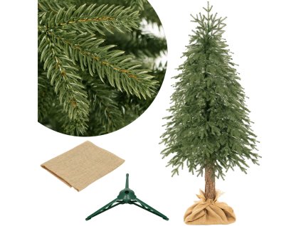 Pom de molid pe trunchi LUX 220 CM