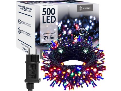 CL0545 ILUMINAT DE CRĂCIUN FLASH 500 LED