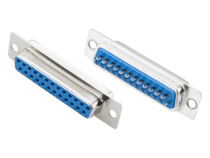 Conector D-SUB DB25 pentru lipirea cablurilor