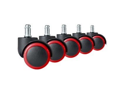 roți pentru scaun 5 bucăți cauciucate 2571