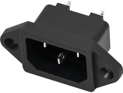 Conector AC pentru montare cu șuruburi