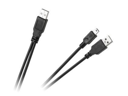 Cablu USB - mufă + mini USB 5pin KPO2861-1.5