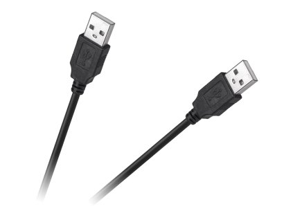 Cablu de conectare USB 1m Eco-line negru KPO4012-1.0