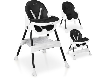 Scaun de masă Ricokids Mani negru