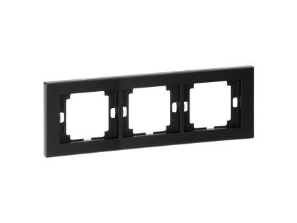 Cadru triplu Onyx, Ra-3O, negru