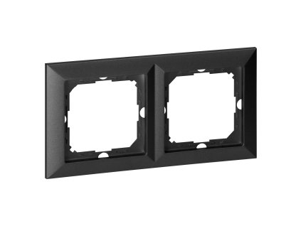 Ramă dublă Perlă, Ra-2P, negru
