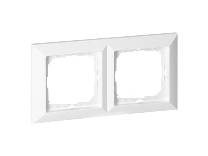 Ramă dublă Pearl, Ra-2P, albă