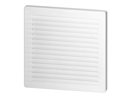 Grilaj de ventilație cu plasă Ø100, alb