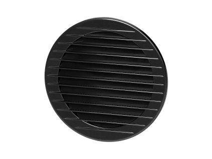 Grilaj de ventilație rotund cu plasă Ø100, grafit