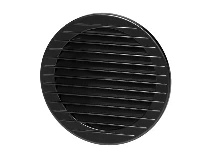 Grilă de ventilație rotundă cu plasă Ø120, grafit