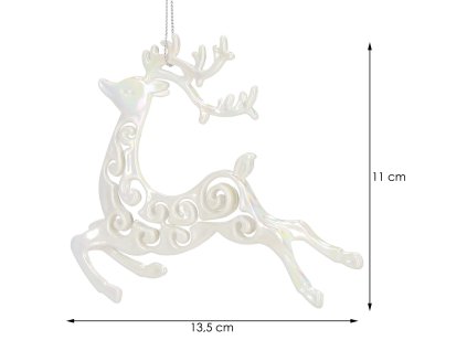 CA0771 ORNAMENT DE CRĂCIUN 11X13,5 CM