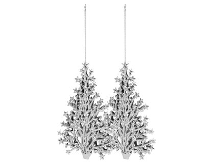 CA1063 DECORAȚIUNI PENTRU BRAD 15,5X10,5X2 CM 2 BUC.