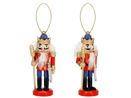 CA1109 DECORAȚIUNE DE CRĂCIUN SPĂRGĂTOR DE NUCI 8 CM 3 BUC.