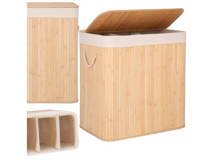 HA0154 COȘ DE RUFE DIN BAMBUS