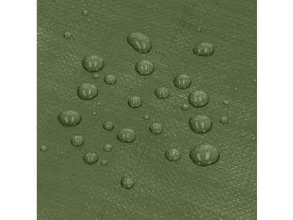 44240 ga2129 plandeka 4 x 7 m ciemnozielona srebrna M0