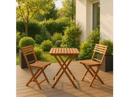 BS001LB SET BALCON DIN LEMN