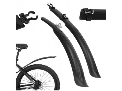 BA0084 APĂRĂTOARE NOROI BICICLETĂ 2 BUC.