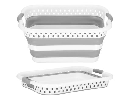 75819 ha5109 skladany pojemnik do przechowywania 53x385x23 cm 24l M0