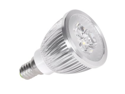 Bec LED 3x2W, E14, alb cald