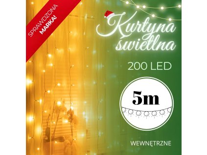 CL4054 CORTINĂ 200 LED-uri