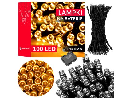 200658 cl4030 lampki led na baterie 100 led M0