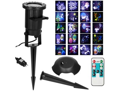 CL4052 PROIECTOR DE MOTIVE DE CRĂCIUN 11X10X18 CM