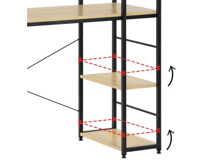 191050 hf0047 biurko 120 x 64 x 120 cm M0