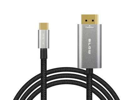 Cablu USB-C la DisplayPort 2m Împletit