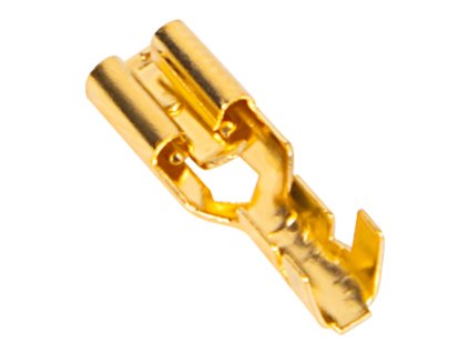Conector neizolat plat femelă 4,8/0,8