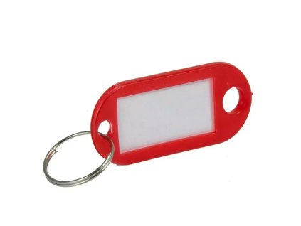 Buclele pentru chei DEDRA M311.1052, 6 bucăți, mix de culori