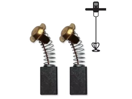 Colectoare de carbon pentru #DED7928, DED7929