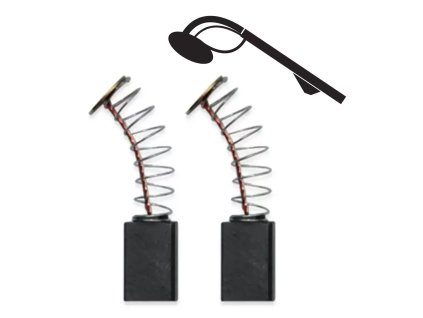 Colector de carbon pentru #A140010, A140020, DED7930