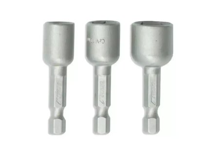 Set de capete magnetice DEDRA 18A09S1 3 buc: 8, 10, 13x48mm, 1/4"