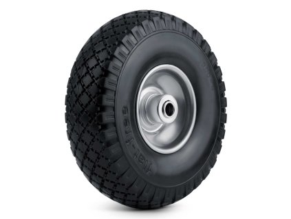 Roată pentru roabă 3.00-4 negru-argintiu