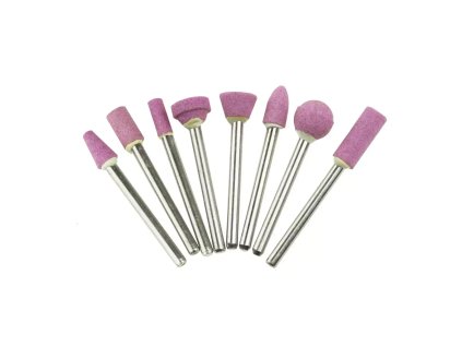 Set de 8 pietre de șlefuit precise DEDRA 08T605